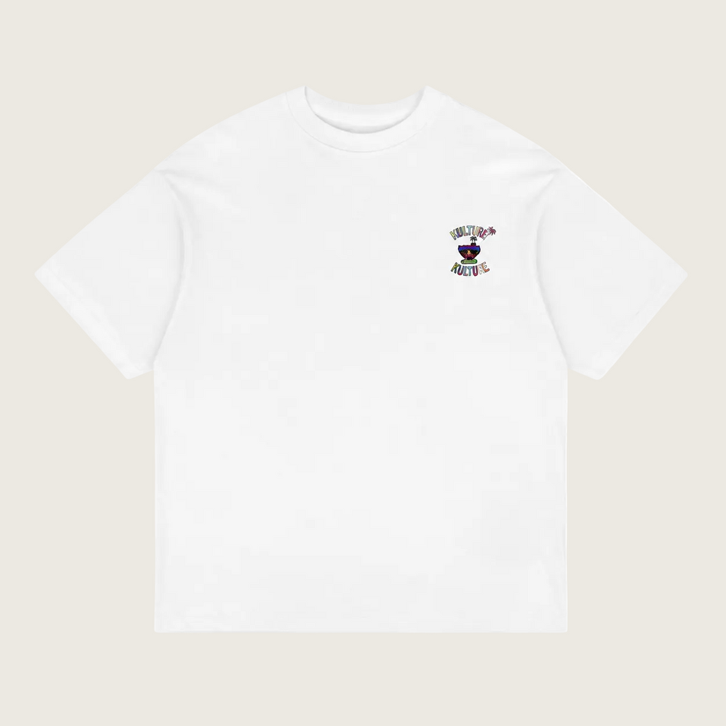 Kulture Unity Oversized Tee – White