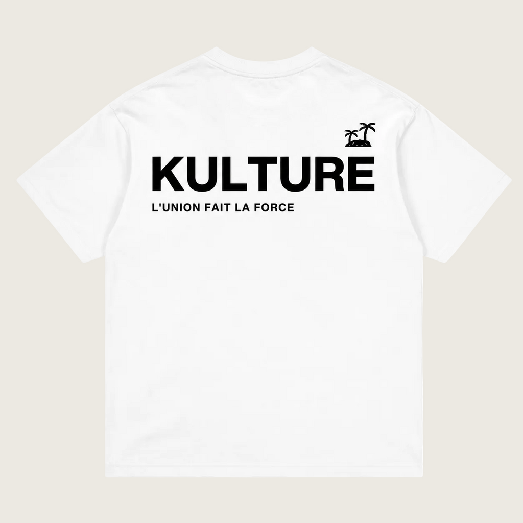 Kulture Unity Oversized Tee – White