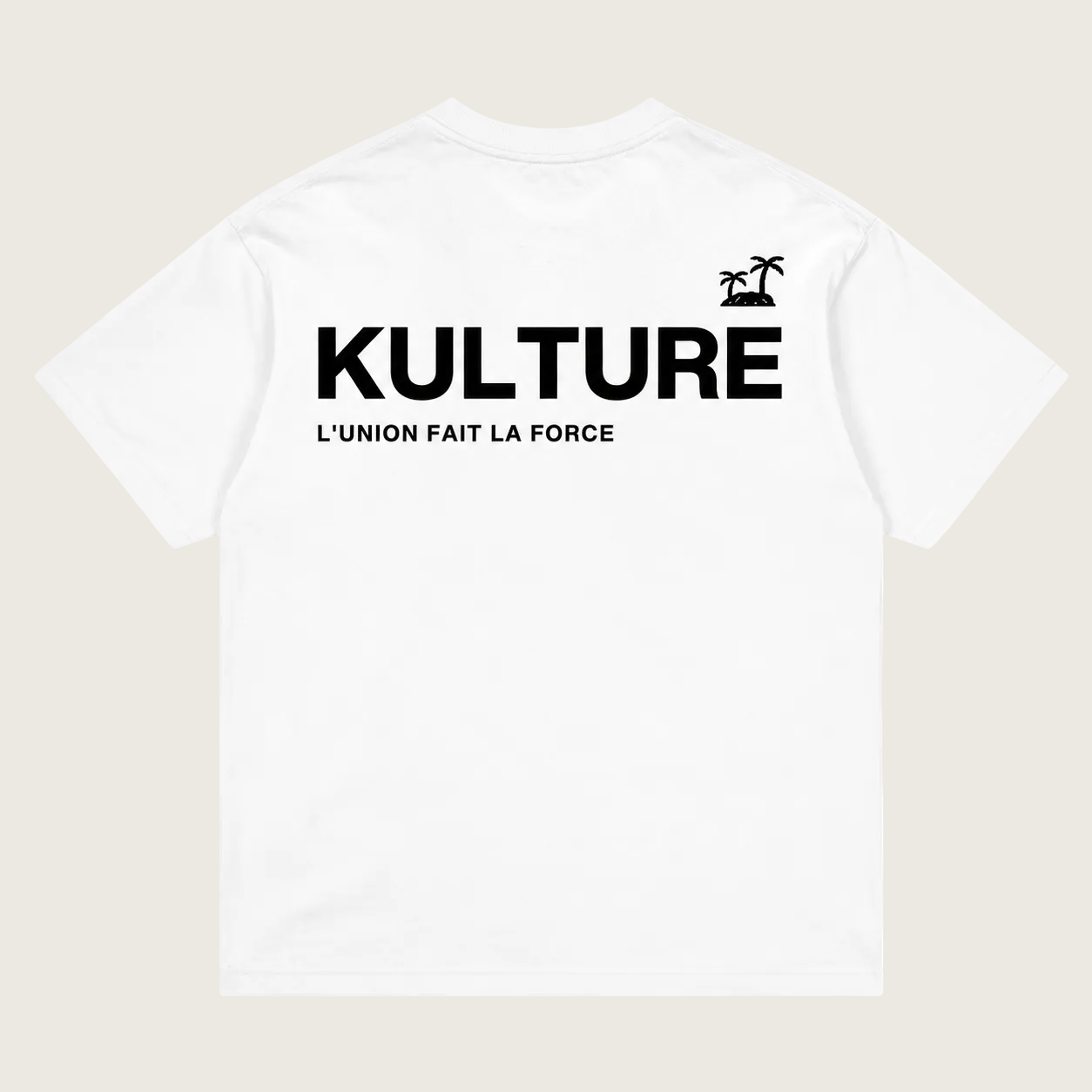 Kulture Unity Oversized Tee – White